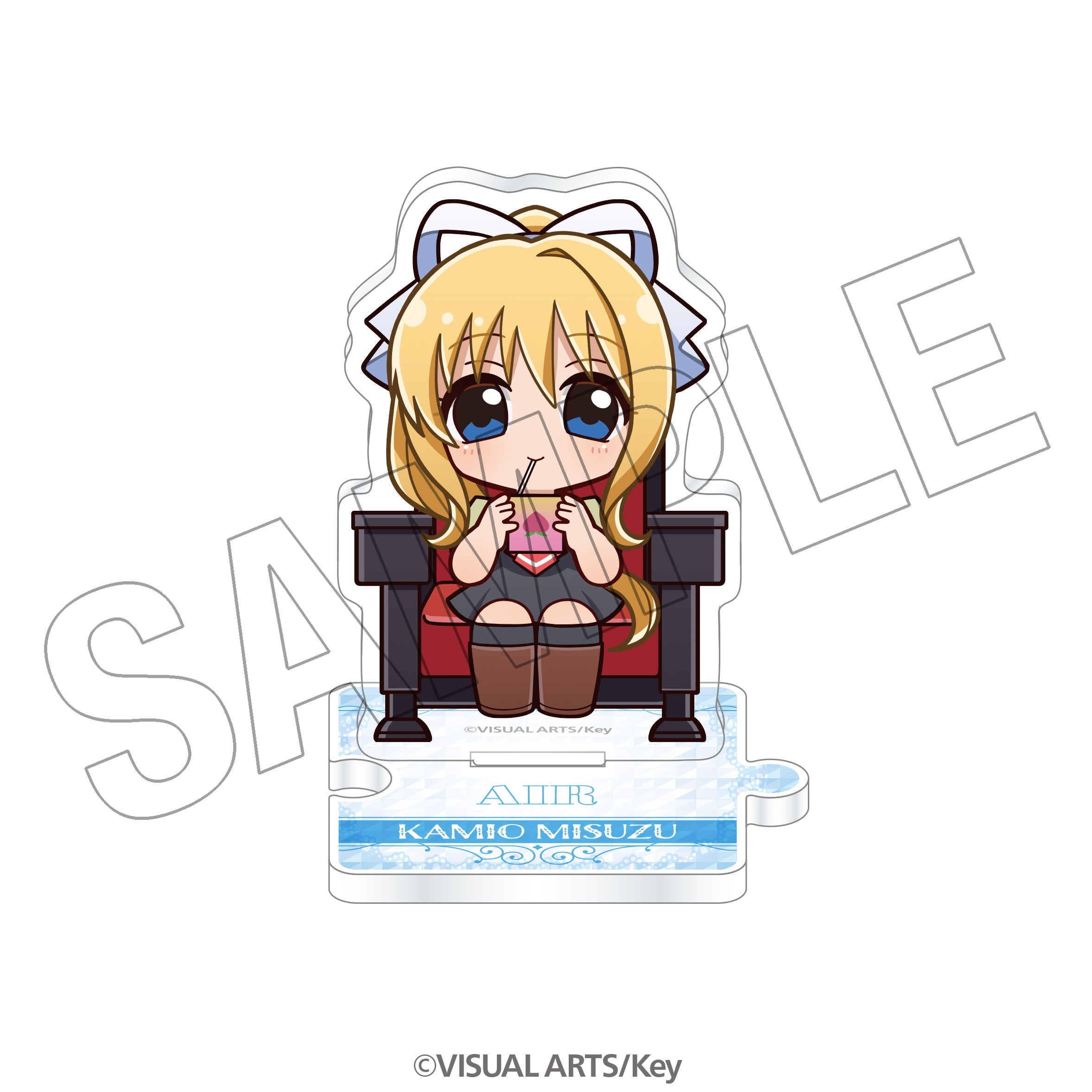 Key作品 ちびきゃらアクリルスタンド（神尾観鈴） – ゲツオシマート