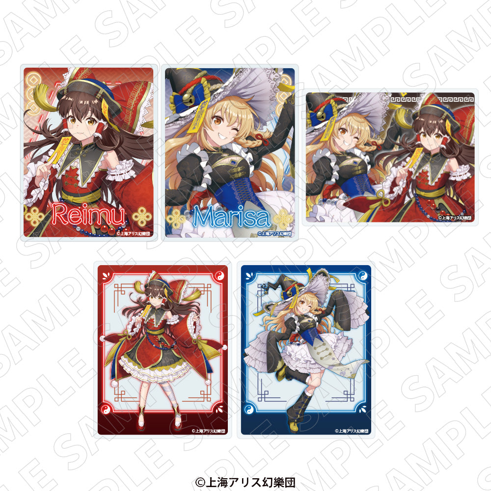 東方Project　トレーディングアクリルカード（全5種）＜キョンシーStyle＞　