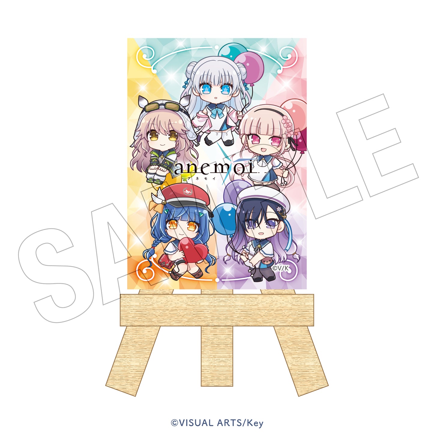 anemoi　トレーディング卓上アートスタンド（全7種）