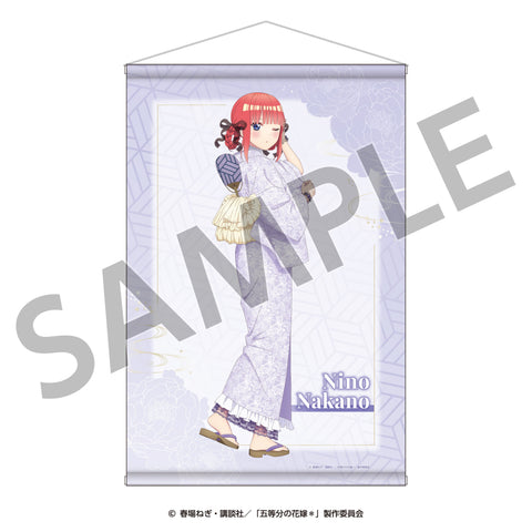 五等分の花嫁＊　B2タペストリー（二乃） ＜納涼Style＞