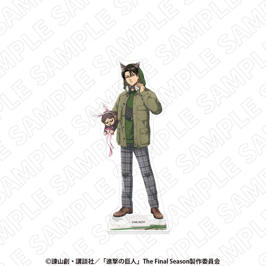 進撃の巨人　アクリルスタンド（リヴァイ）＜遊園地＞