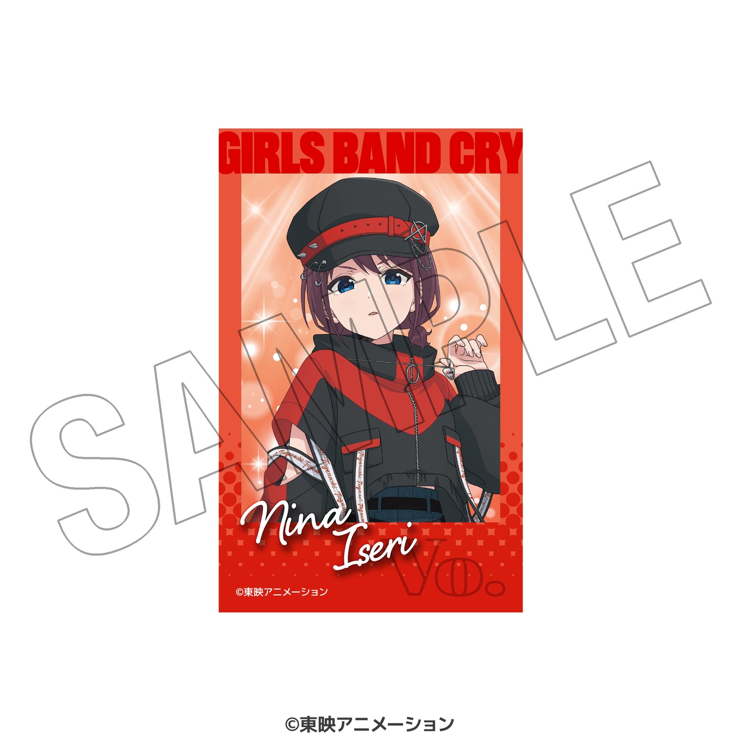 ガールズバンドクライ　トレーディングチェキ風カード　＜ステージ衣装風＞