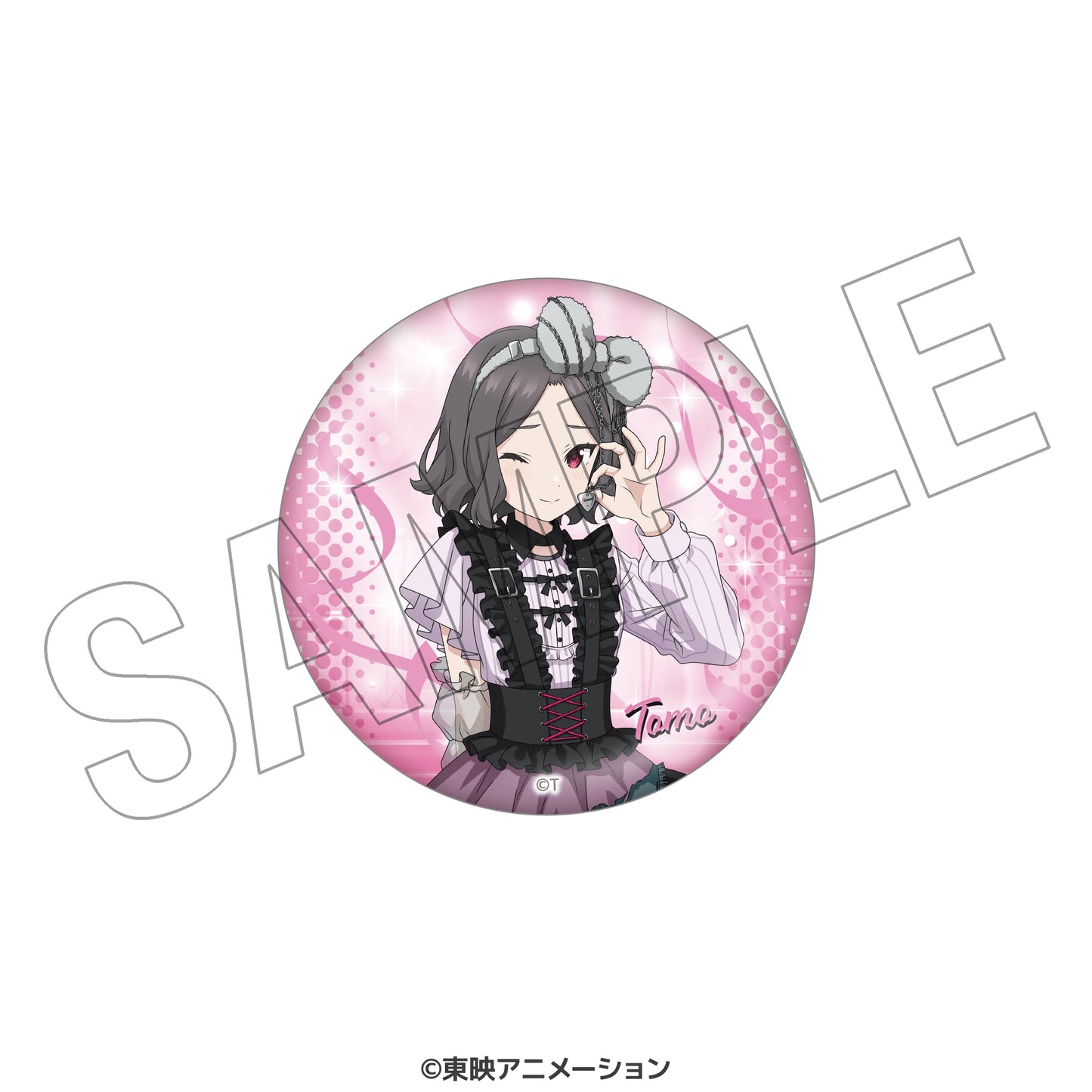 ガールズバンドクライ　描き下ろしトレーディング缶バッジ　＜ステージ衣装風＞