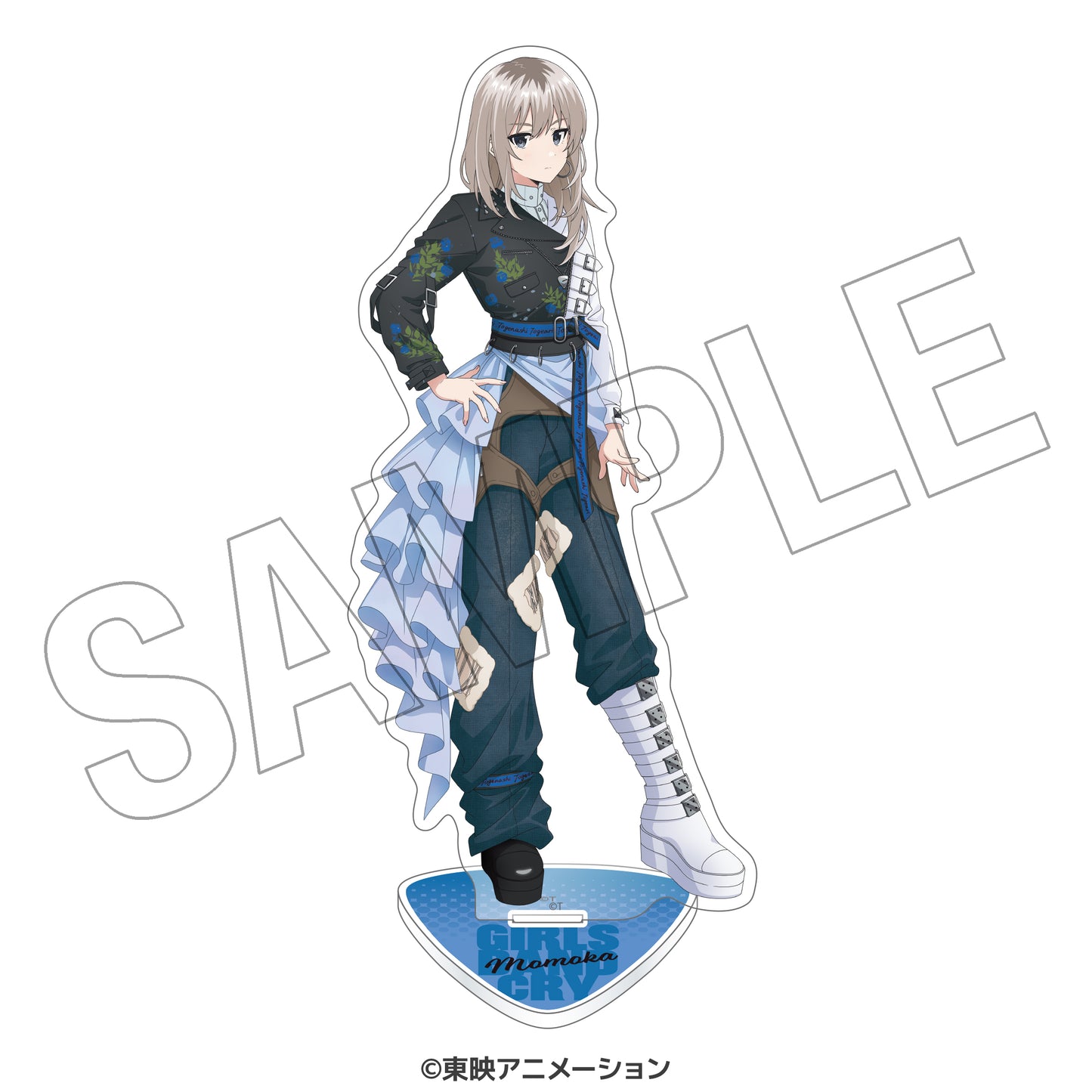 ガールズバンドクライ　描き下ろしアクリルスタンド　＜ステージ衣装風＞　（河原木桃香）