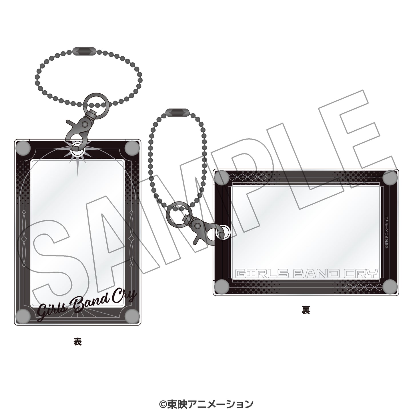ガールズバンドクライ　チェキホルダー　＜ステージ衣装風＞