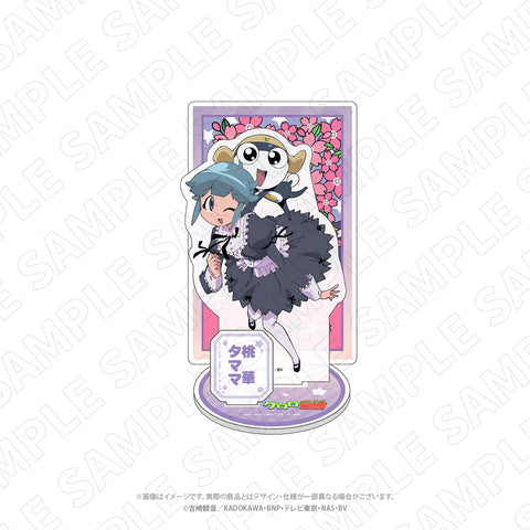 キャラディショナルトイ　ケロロ軍曹　花札柄アクリルスタンド（タママ・桃華）