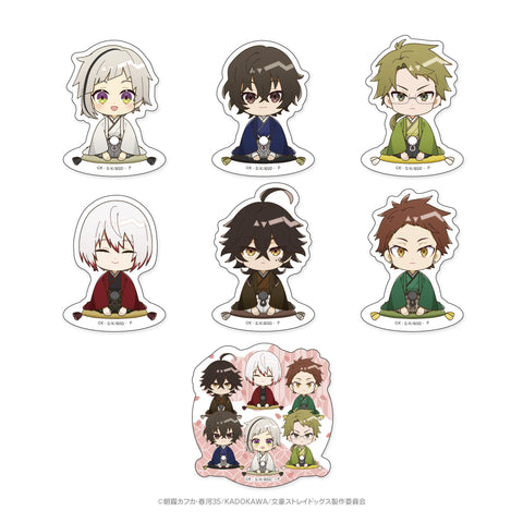 文豪ストレイドッグス（和のおもてなしVer.）ステッカーセット（7種1セット）