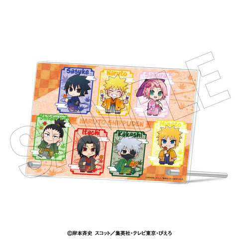 「NARUTO-ナルト- 疾風伝」　＜紅葉狩り＞　ちびきゃらアクリルアート
