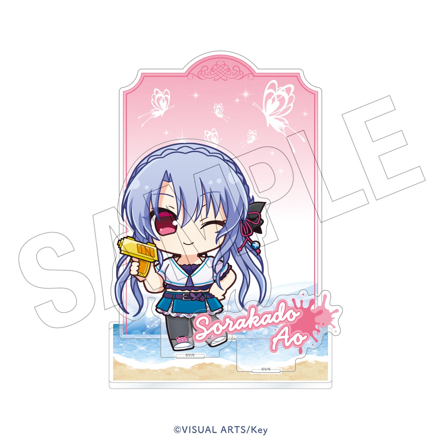 Summer Pockets REFLECTION BLUE　＜水遊び＞　BIGアクリルスタンド（空門蒼）