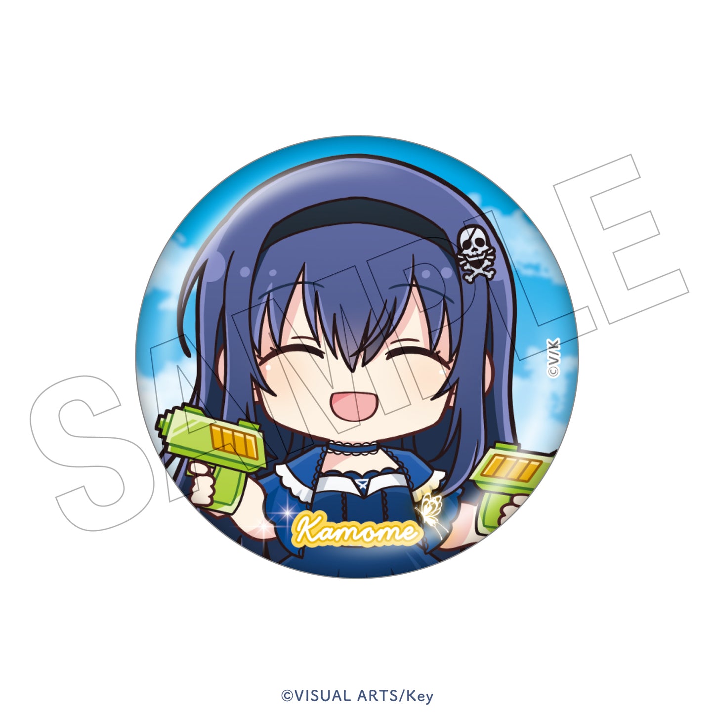 Summer Pockets REFLECTION BLUE　＜水遊び＞　トレーディング缶バッジ（全8種）