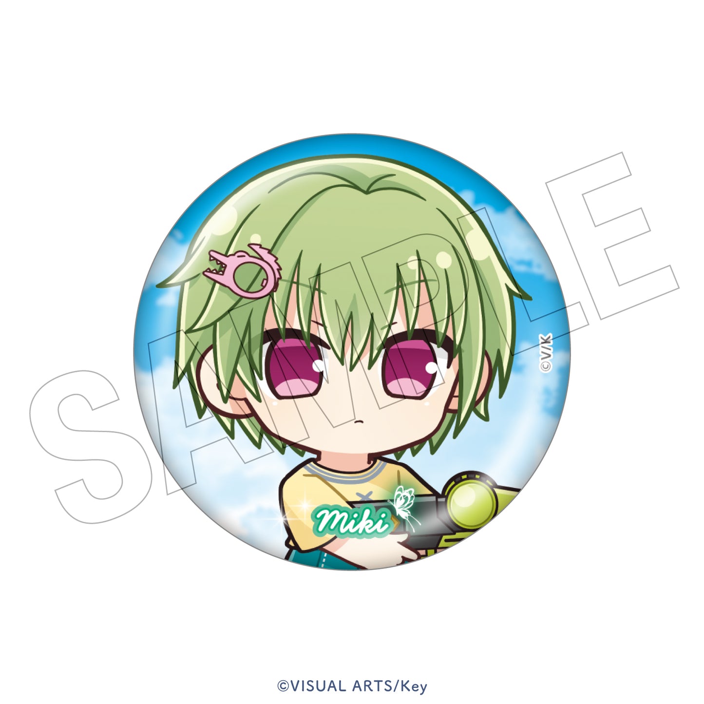 Summer Pockets REFLECTION BLUE　＜水遊び＞　トレーディング缶バッジ（全8種）