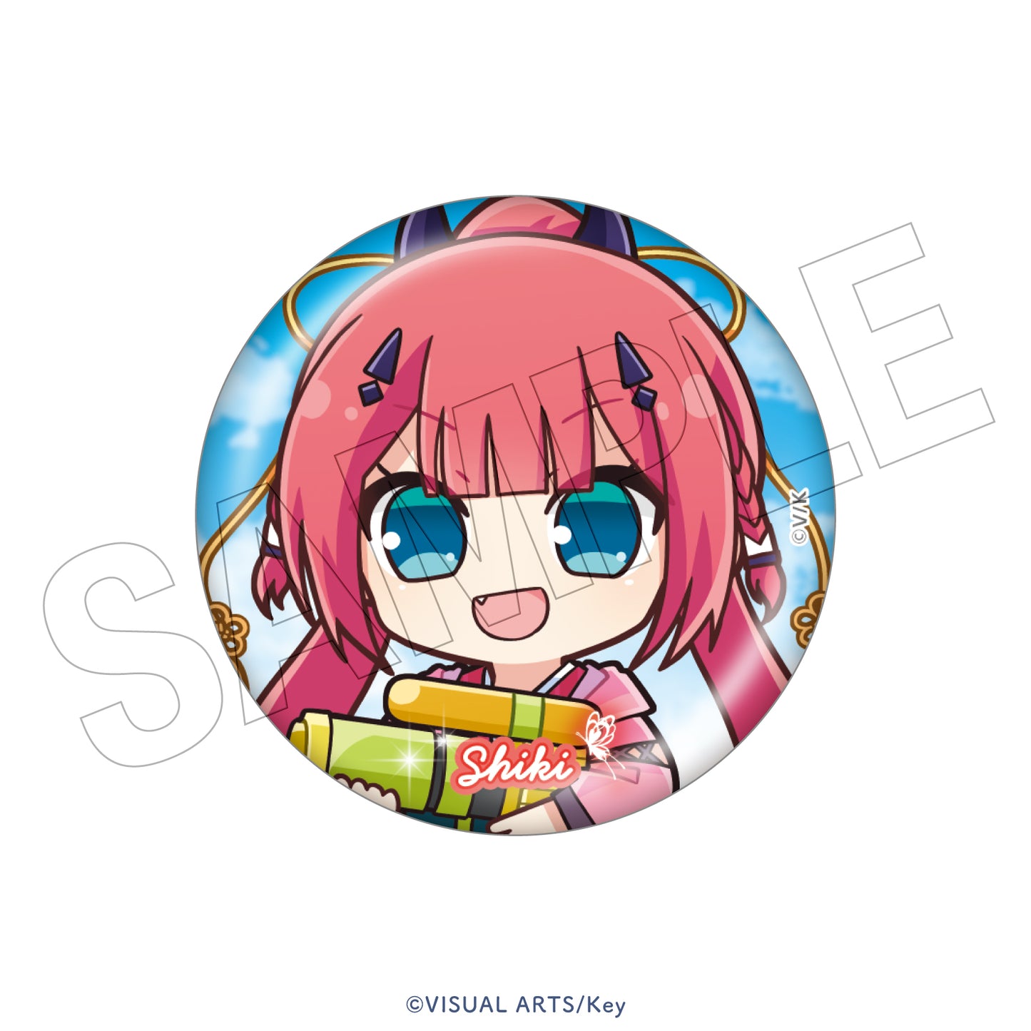 Summer Pockets REFLECTION BLUE　＜水遊び＞　トレーディング缶バッジ（全8種）