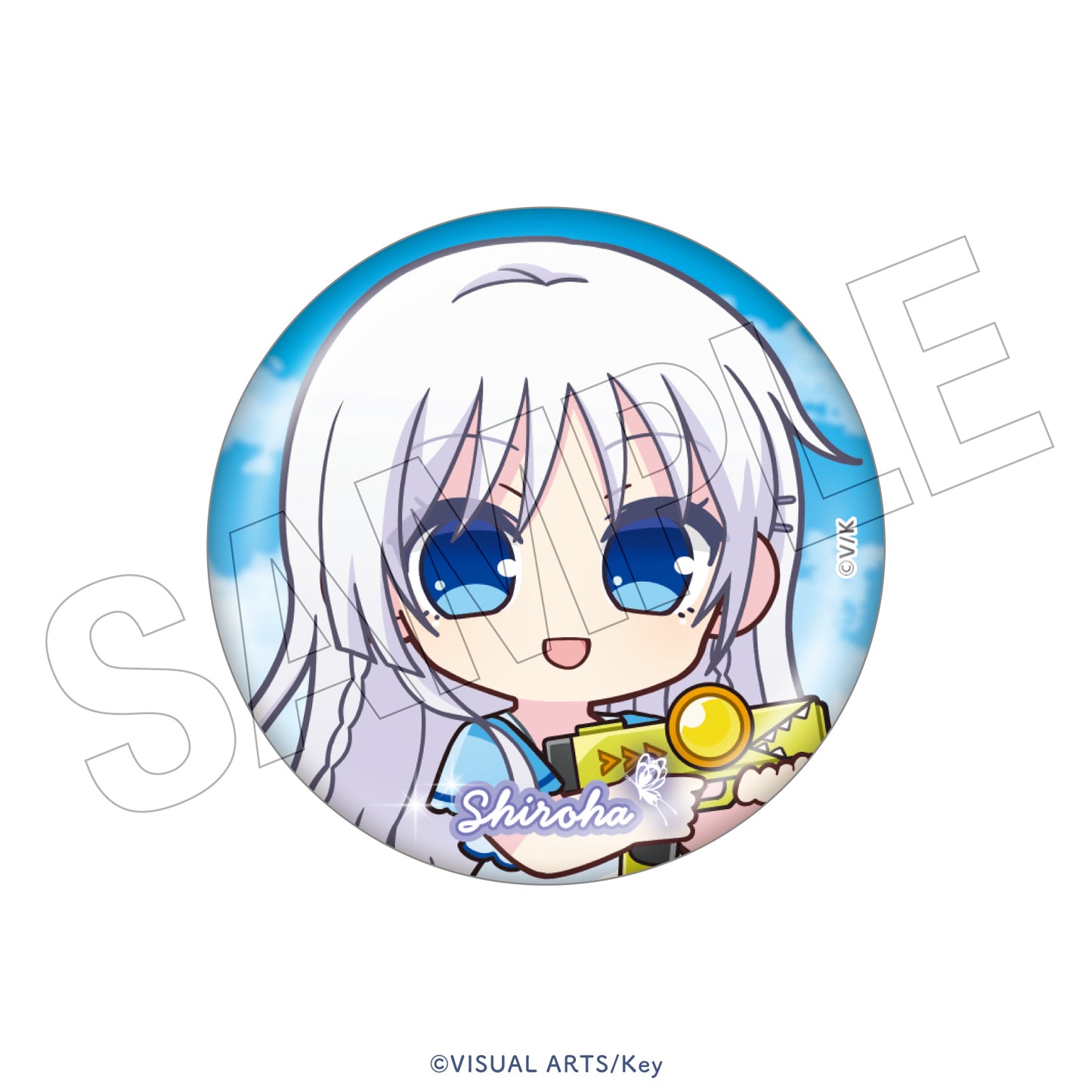 Summer Pockets REFLECTION BLUE　＜水遊び＞　トレーディング缶バッジ（全8種）