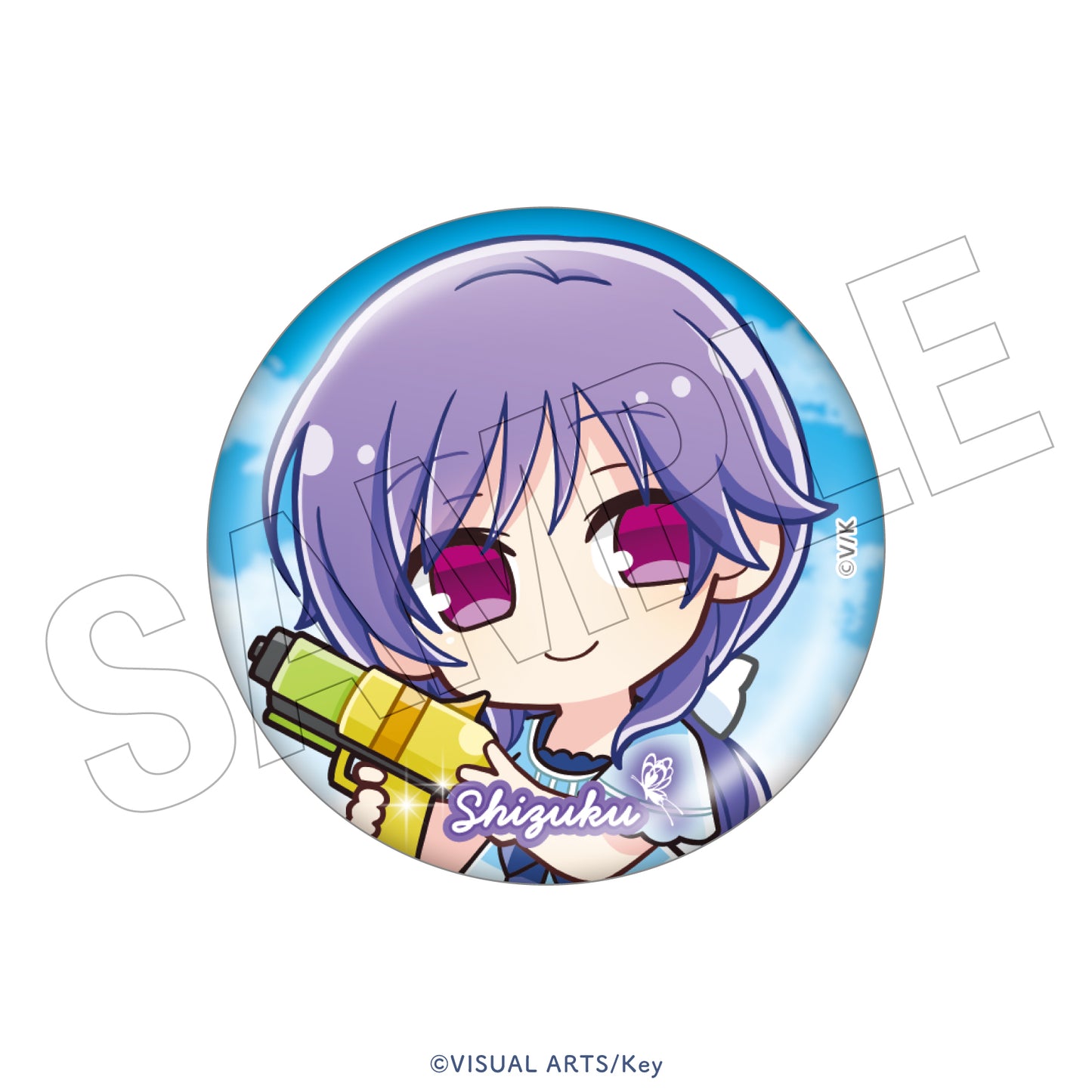 Summer Pockets REFLECTION BLUE　＜水遊び＞　トレーディング缶バッジ（全8種）