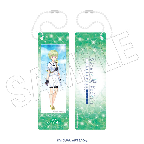 Summer Pockets REFLECTION BLUE　＜水遊び＞　フォトグレイキーホルダー（野村美希）