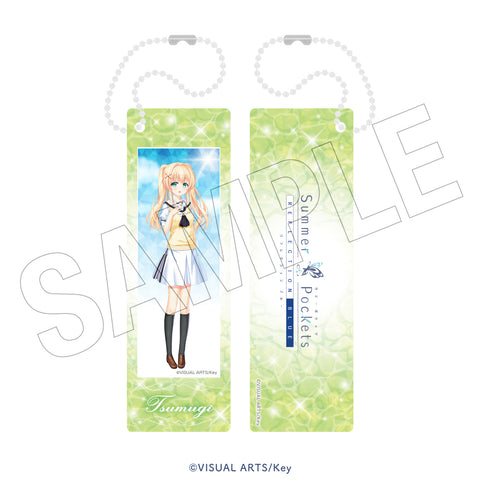 Summer Pockets REFLECTION BLUE　＜水遊び＞　フォトグレイキーホルダー（紬ヴェンダース）
