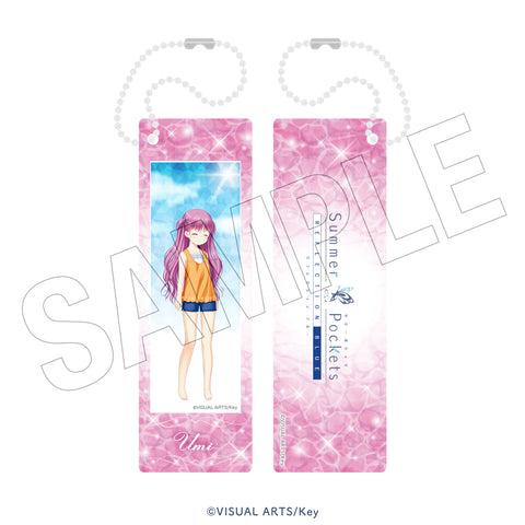 Summer Pockets REFLECTION BLUE　＜水遊び＞　フォトグレイキーホルダー（加藤うみ）