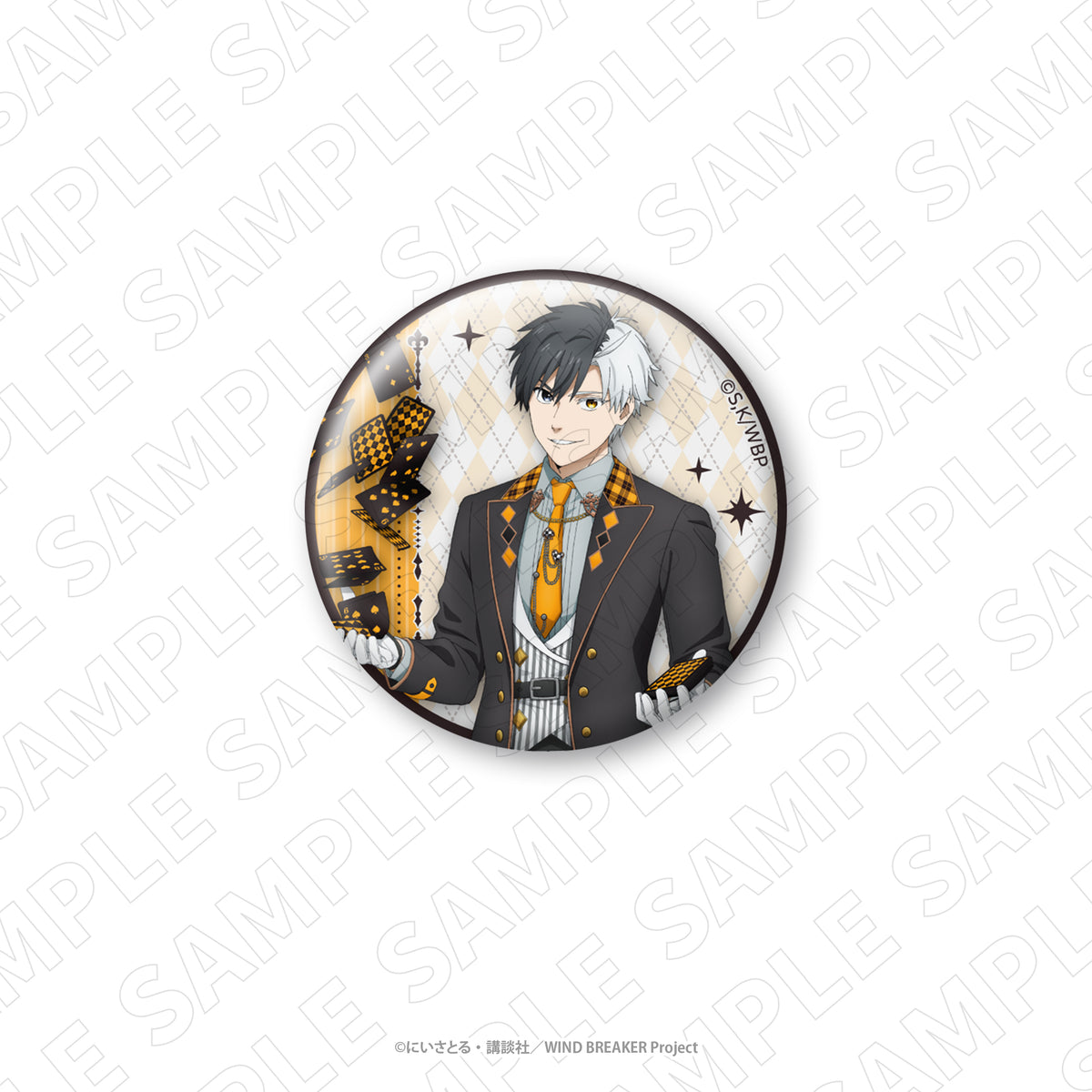 WIND BREAKER　＜手品師風衣装＞　トレーディング缶バッジ（全8種）