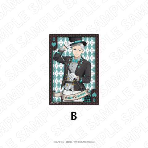 WIND BREAKER　＜手品師風衣装＞　トランプ風クリアカード（梅宮一　B）