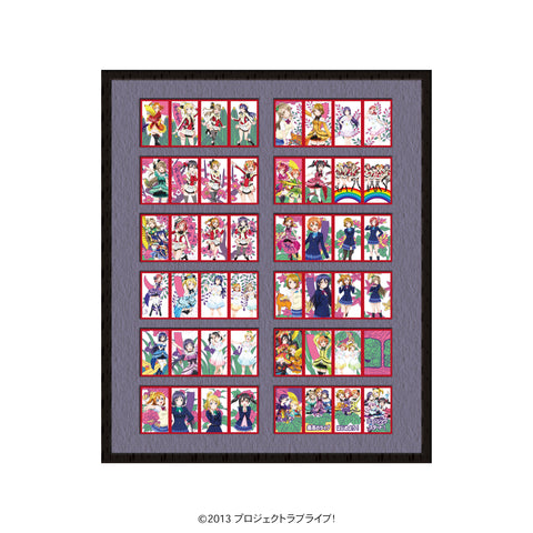 キャラディショナルトイ　ラブライブ！　μ'sプレミアム花札＜額装版＞